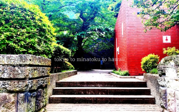 乃木公園の乃木神社からの入口
