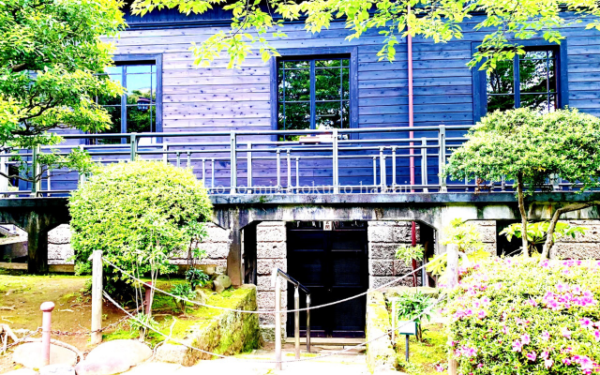 東京都港区赤坂にある乃木公園の旧乃木希典邸の内玄関