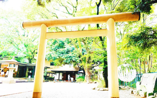 東京都港区赤坂にある乃木神社の鳥居